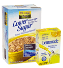 Lower Sugar Oatmeal and Lemonade Sticks