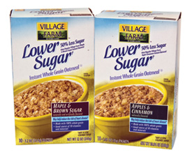Less Sugar Oatmeal